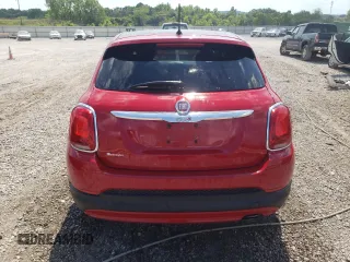 2017 FIAT 500X Lounge with VIN ZFBCFXDB4HP591388, listed as a Copart auction lot 59065624 with 135,494 mi miles and Salvage title. Bid and sale history available at DreamBid. Image 6.
