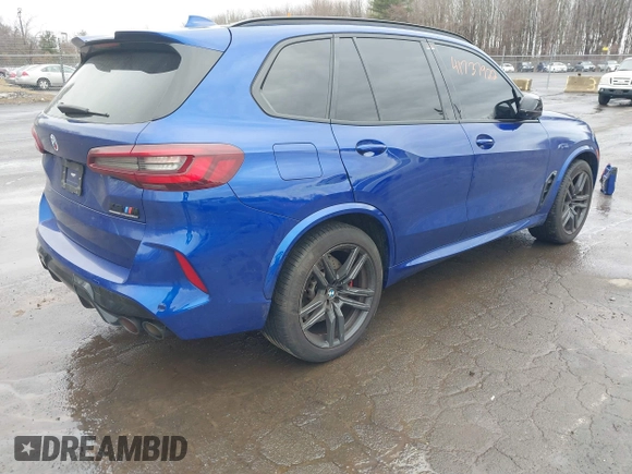 2022 BMW X5 M z VIN 5YMJU0C03N9M51891, wystawiony jako IAAI lot #41737922 z przebiegiem 35 725 mil mil oraz . Historia ofert i sprzedaży dostępna na DreamBid. Obrazek 4.