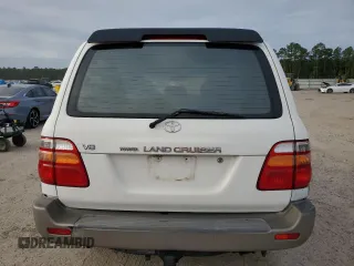 2001 Toyota Land Cruiser with VIN JTEHT05J812008604, listed as a Copart auction lot 73338254 with 441,232 mi miles and Salvage Title. Bid and sale history available at carsss.com. Image 6.