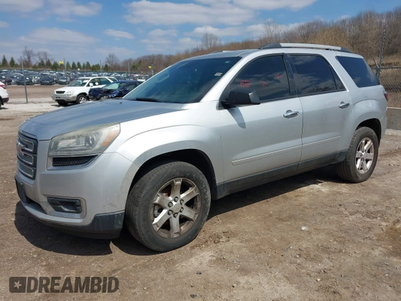2013 GMC Acadia SLE with VIN 1GKKRPKD3DJ239666, listed as a IAAI auction lot 42023684 with 194,055 mi miles and . Bid and sale history available at DreamBid. Image 2.