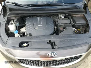 2017 Kia Sedona EX with VIN KNDMC5C16H6253083, listed as a Copart auction lot 52282985 with 80,259 mi miles and Salvage Title. Bid and sale history available at DreamBid. Image 13.