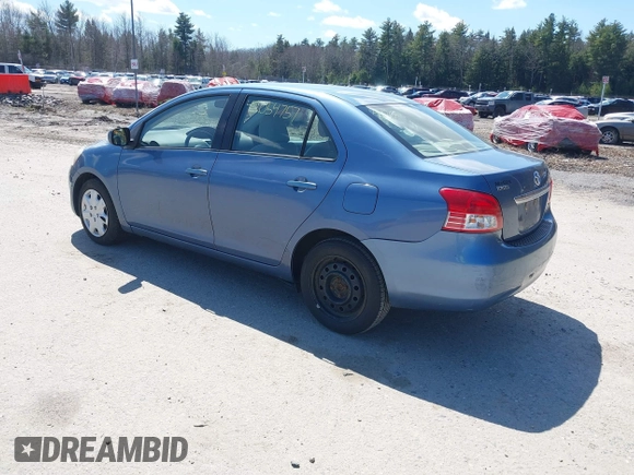 2007 Toyota Yaris with VIN JTDBT923271150207, listed as a IAAI auction lot 42054757 with 173,984 mi miles. Bid and sale history available at carsss.com. Image 3.