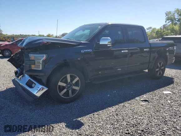 2015 Ford F-150 XLT with VIN 1FTEW1C81FFB01582, listed as a Copart auction lot 50217985 with 178,775 mi miles and Salvage Title. Bid and sale history available at carsss.com. Image 1.