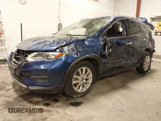 2017 Nissan Rogue SV with VIN JN8AT2MV1HW016234, listed as a IAAI auction lot 41730651 with 63,173 mi miles. Bid and sale history available at carsss.com. Image 2.