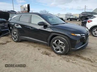 2023 Hyundai Tucson SEL with VIN 5NMJF3AE8PH237022, listed as a Copart auction lot 42129795 with 23,317 mi miles and Salvage Title. Bid and sale history available at carsss.com. Image 4.