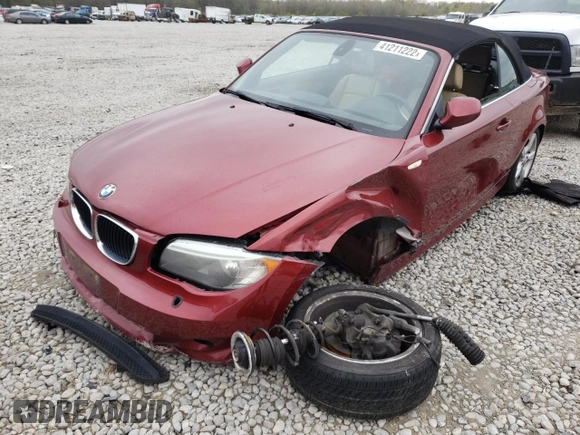 2013 BMW 1 Series 128i z VIN WBAUN1C58DVH78166, wystawiony jako Copart lot #59438743 z przebiegiem Nie podano mil oraz Szkoda całkowita • Salvage title. Historia ofert i sprzedaży dostępna na DreamBid. Obrazek 9.