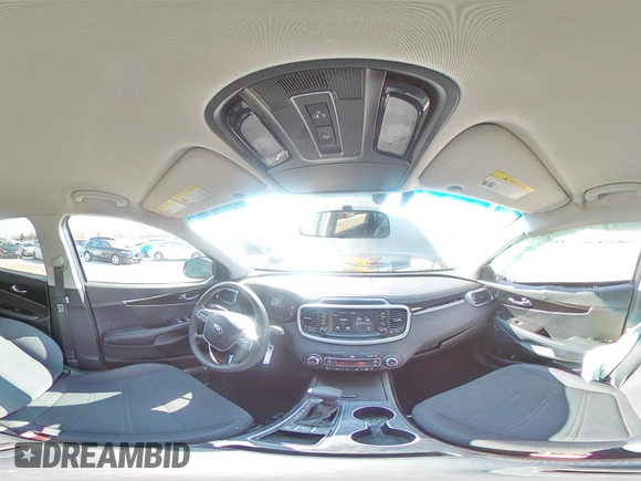 2019 Kia Sorento LX z VIN 5XYPG4A57KG486900, wystawiony jako Copart lot #52674115 z przebiegiem 105 259 mil mil oraz Szkoda całkowita • Salvage title. Historia ofert i sprzedaży dostępna na DreamBid. Obrazek 14.