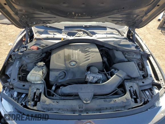 2015 BMW 3 Series 335i with VIN WBA3A9C57FK473104, listed as a Copart auction lot 54974185 with 112,370 mi miles and Salvage title. Bid and sale history available at DreamBid. Image 11.