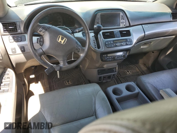 2010 Honda Odyssey EX-L with VIN 5FNRL3H76AB025439, listed as a Copart auction lot 50602055 with 145,543 mi miles and Salvage Title. Bid and sale history available at DreamBid. Image 8.