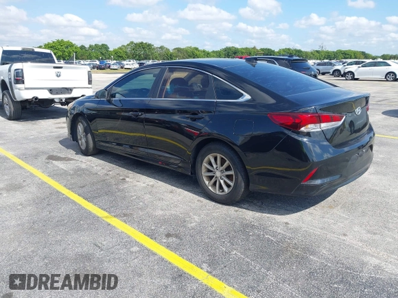 2019 Hyundai Sonata SE with VIN 5NPE24AF3KH759550, listed as a IAAI auction lot 42223661 with 49,158 mi miles and . Bid and sale history available at DreamBid. Image 3.