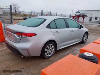 2024 Toyota Corolla LE with VIN 5YFB4MDE5RP173235, listed as a IAAI auction lot 41260050 with 8,701 mi miles. Bid and sale history available at carsss.com. Image 4.