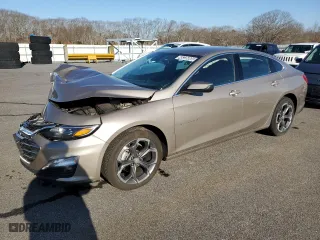 2024 Chevrolet Malibu LT with VIN 1G1ZD5ST3RF203001, listed as a Copart auction lot 48336005 with 18830 miles and Salvage Title. Bid and sale history available at carsss.com. Image 1.