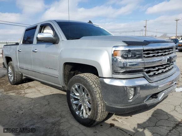 2018 Chevrolet Silverado 1500 LTZ with VIN 3GCUKSEC5JG565979, listed as a Copart auction lot 42134915 with 66,226 mi miles and Salvage Title. Bid and sale history available at carsss.com. Image 4.