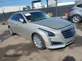 2016 Cadillac CTS Sedan Luxury Collection RWD with VIN 1G6AR5SX5G0114297, listed as a IAAI auction lot 38878385 with 60,611 mi miles. Bid and sale history available at carsss.com. Image 1.