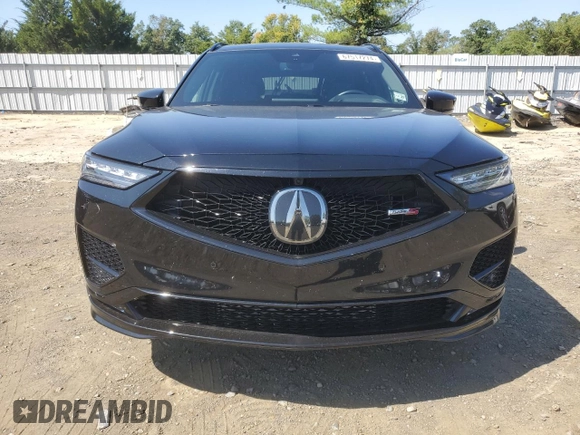 2023 Acura MDX Type S w/Advance Package with VIN 5J8YD8H88PL001133, listed as a Copart auction lot 67517274 with 25,717 mi miles and Salvage Title. Bid and sale history available at carsss.com. Image 5.