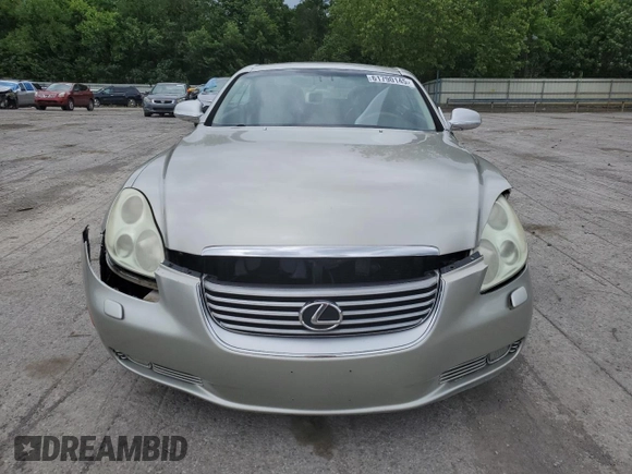 2002 Lexus SC 430 with VIN JTHFN48Y420018791, listed as a Copart auction lot 61790145 with 130,872 mi miles and Salvage title. Bid and sale history available at DreamBid. Image 5.