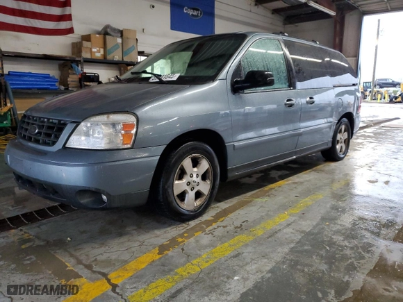 2005 Ford Freestar Wagon SES with VIN 2FMZA57605BA11951, listed as a Copart auction lot 50241645 with 381,986 mi miles and Salvage Title. Bid and sale history available at carsss.com. Image 1.