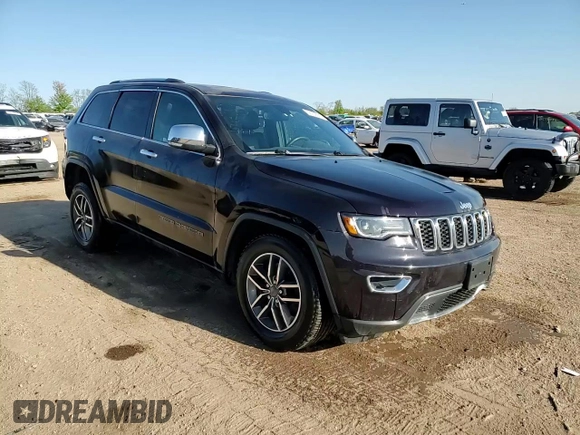 2019 Jeep Grand Cherokee Limited X with VIN 1C4RJFBT2KC591948, listed as a Copart auction lot 55789005 with 54,110 mi miles and Salvage title. Bid and sale history available at DreamBid. Image 13.