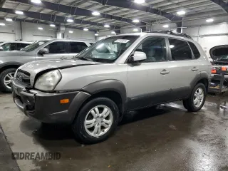 2006 Hyundai Tucson GLS with VIN KM8JN72D46U370783, listed as a Copart auction lot 82412874 with 167,139 mi miles and Salvage Title. Bid and sale history available at carsss.com. Image 1.