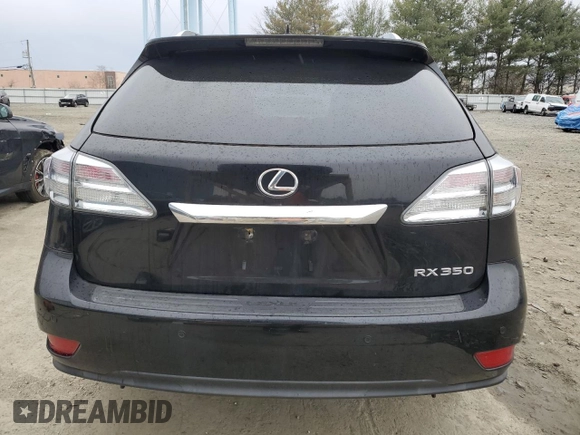 2011 Lexus RX 350 with VIN 2T2BK1BA4BC120175, listed as a Copart auction lot 46922485 with 115,578 mi miles and Salvage title. Bid and sale history available at DreamBid. Image 6.