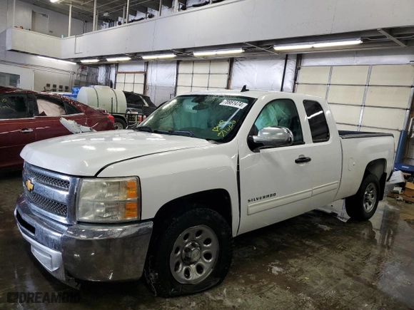 2012 Chevrolet Silverado 1500 LS with VIN 1GCRCREA7CZ116848, listed as a Copart auction lot 78951474 with 0 mi miles and Salvage Title. Bid and sale history available at carsss.com. Image 1.