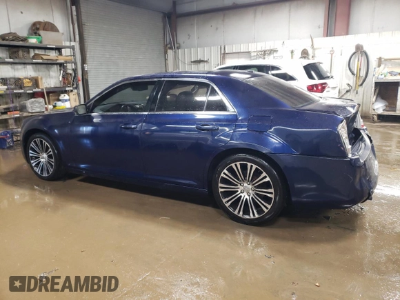 2013 Chrysler 300 with VIN 2C3CCABT9DH672436, listed as a Copart auction lot 86323234 with 95,579 mi miles and Salvage Title. Bid and sale history available at carsss.com. Image 2.