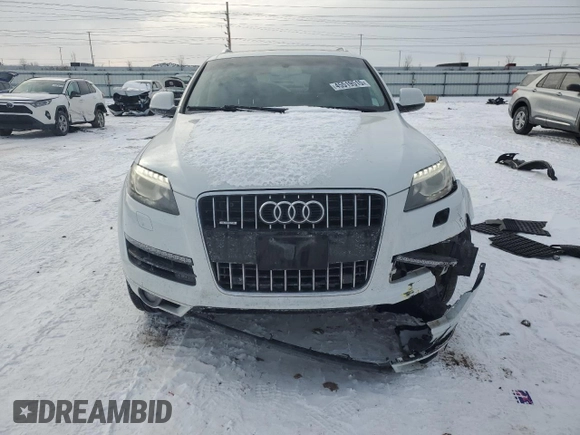 2014 Audi Q7 3.0T Premium Plus with VIN WA1LGAFE5ED010082, listed as a Copart auction lot 45519515 with 129,781 mi miles and Salvage Title. Bid and sale history available at carsss.com. Image 5.