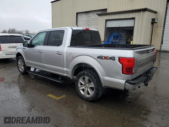 2019 Ford F-150 XL with VIN 1FTEW1E4XKFB47609, listed as a Copart auction lot 46127305 with 134,232 mi miles and Salvage Title. Bid and sale history available at carsss.com. Image 2.
