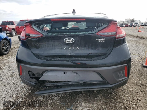 2020 Hyundai Ioniq Blue z VIN KMHC65LC0LU232587, wystawiony jako Copart lot #48185095 z przebiegiem 47 810 mil mil oraz Szkoda całkowita • Salvage title. Historia ofert i sprzedaży dostępna na DreamBid. Obrazek 6.