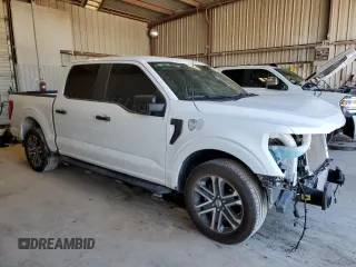 2023 Ford F-150 XL with VIN 1FTEW1CP2PKD69265, listed as a Copart auction lot 44341405 with 15,368 mi miles and Salvage Title. Bid and sale history available at DreamBid. Image 4.