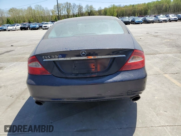 2007 Mercedes-Benz CLS 550 with VIN WDDDJ72X67A105461, listed as a Copart auction lot 53457615 with 9,376 mi miles and Clean title. Bid and sale history available at DreamBid. Image 6.