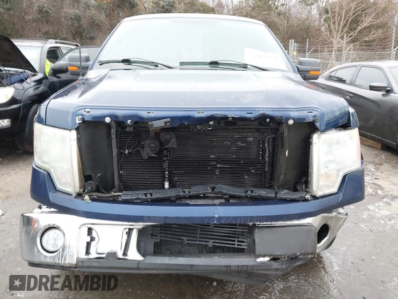 2010 Ford F-150 XL with VIN 1FTEX1C83AFB35240, listed as a IAAI auction lot 41370586 with 21,658 mi miles. Bid and sale history available at carsss.com. Image 6.