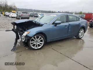2015 Mazda 6 i Touring with VIN JM1GJ1V51F1193395, listed as a Copart auction lot 51529765 with Not Provided miles and Salvage Title. Bid and sale history available at DreamBid. Image 1.