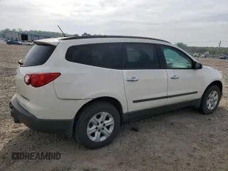 2012 Chevrolet Traverse LS z VIN 1GNKRFED5CJ424437, wystawiony jako Copart lot #52566285 z przebiegiem 155 019 mil mil oraz Szkoda całkowita • Salvage title. Historia ofert i sprzedaży dostępna na DreamBid. Obrazek 3.
