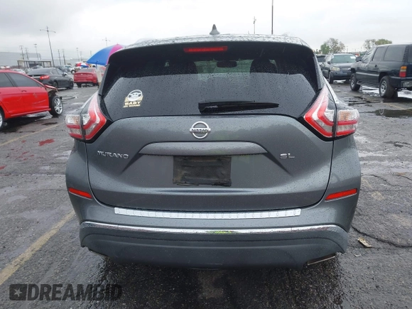 2018 Nissan Murano SV with VIN 5N1AZ2MG7JN157697, listed as a IAAI auction lot 42190907 with 79,615 mi miles and . Bid and sale history available at carsss.com. Image 16.