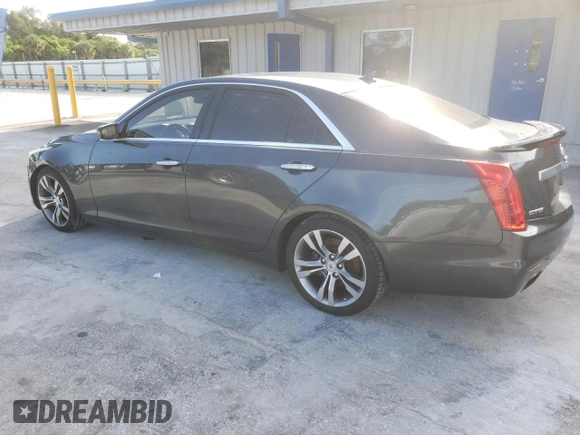 2014 Cadillac CTS Vsport Premium RWD z VIN 1G6AV5S80E0171279, wystawiony jako Copart lot #63759434 z przebiegiem 129 154 mil mil oraz Szkody całkowita. Historia ofert i sprzedaży dostępna na DreamBid. Obrazek 2.