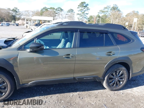 2025 Subaru Outback Onyx Edition with VIN 4S4BTALC3S3132162, listed as a IAAI auction lot 41336486 with 6,699 mi miles. Bid and sale history available at carsss.com. Image 13.