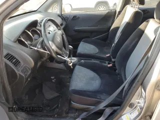 2007 Honda Fit Sport with VIN JHMGD38647S039460, listed as a Copart auction lot 44003934 with 165,688 mi miles and Salvage Title. Bid and sale history available at carsss.com. Image 7.