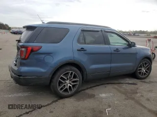 2018 Ford Explorer Sport z VIN 1FM5K8GT6JGC60079, wystawiony jako Copart lot #47173625 z przebiegiem Nie podano mil oraz Szkoda całkowita • Salvage title. Historia ofert i sprzedaży dostępna na DreamBid. Obrazek 3.