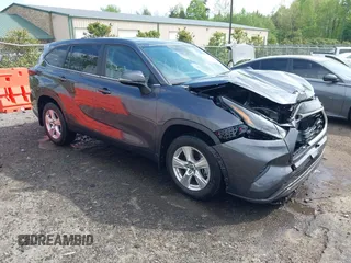 2023 Toyota Highlander L z VIN 5TDKDRAH0PS004630, wystawiony jako IAAI lot #42071940 z przebiegiem 34 441 mil mil oraz . Historia ofert i sprzedaży dostępna na DreamBid. Obrazek 1.