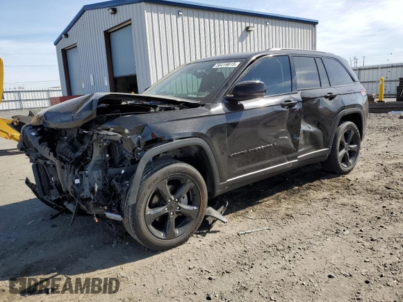2024 Jeep Grand Cherokee Altitude with VIN 1C4RJHAG3R8939561, listed as a Copart auction lot 56419615 with 9,383 mi miles and Salvage title. Bid and sale history available at DreamBid. Image 1.