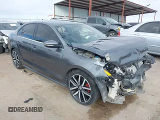 2013 Volkswagen Jetta GLI Autobahn with VIN 3VW467AJ7DM235818, listed as a IAAI auction lot 41061837 with 157,507 mi miles and . Bid and sale history available at DreamBid. Image 1.