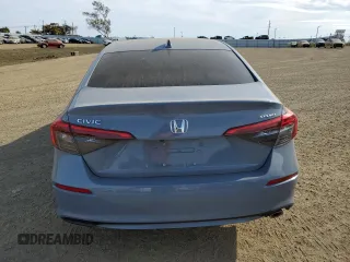2024 Honda Civic Sedan Sport with VIN 2HGFE2F54RH571088, listed as a Copart auction lot 48427035 with 11,976 mi miles and Salvage Title. Bid and sale history available at carsss.com. Image 6.