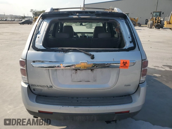 2009 Chevrolet Equinox LT w/2LT with VIN 2CNDL63F396247671, listed as a Copart auction lot 45478345 with 250,660 mi miles and Salvage Title. Bid and sale history available at carsss.com. Image 6.