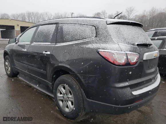 2016 Chevrolet Traverse LS with VIN 1GNKRFED3GJ323659, listed as a Copart auction lot 85879554 with 0 mi miles and Clean Title. Bid and sale history available at carsss.com. Image 2.
