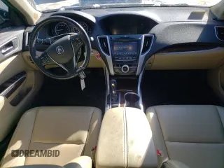 2020 Acura TLX with VIN 19UUB1F39LA016460, listed as a Copart auction lot 44309375 with 46,716 mi miles and Salvage Title. Bid and sale history available at carsss.com. Image 8.