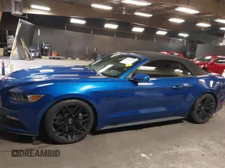 2017 Ford Mustang GT Premium with VIN 1FATP8FF7H5210215, listed as a IAAI auction lot 41911117 with 78,837 mi miles. Bid and sale history available at carsss.com. Image 14.
