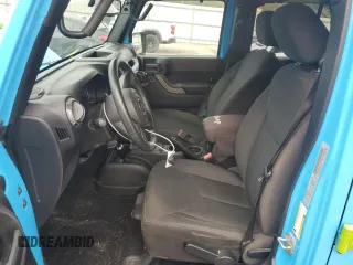 2018 Jeep Wrangler JK Unlimited Sport S with VIN 1C4BJWDG7JL888701, listed as a Copart auction lot 81190784 with 94,285 mi miles and Salvage Title. Bid and sale history available at carsss.com. Image 7.