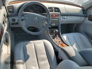 2003 Mercedes-Benz CLK 320 with VIN WDBLK65G33T139654, listed as a Copart auction lot 73169214 with 60,448 mi miles and Salvage Title. Bid and sale history available at DreamBid. Image 8.