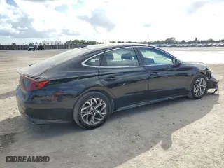 2021 Hyundai Sonata SEL with VIN KMHL64JA6MA144982, listed as a Copart auction lot 44733025 with 44,587 mi miles and Non Repairable. Bid and sale history available at carsss.com. Image 3.